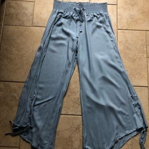 Light blue boho pants